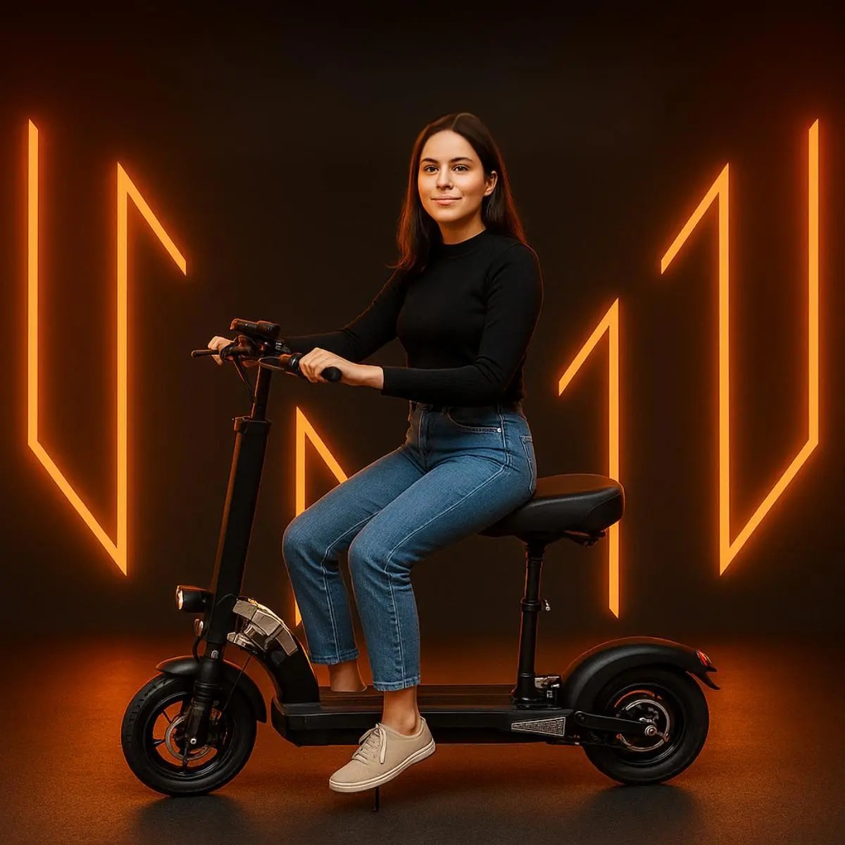 Patinete Eletrico Banco 500w 41km Max Off Road Scooter