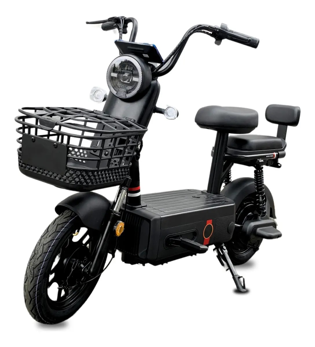 Bicicleta Eletrica Nado C2 1000W Bateria Removivel 48V 60km PretoBicicleta Eletrica Nado C2 1000W Bateria Removivel 48V 60km Preto