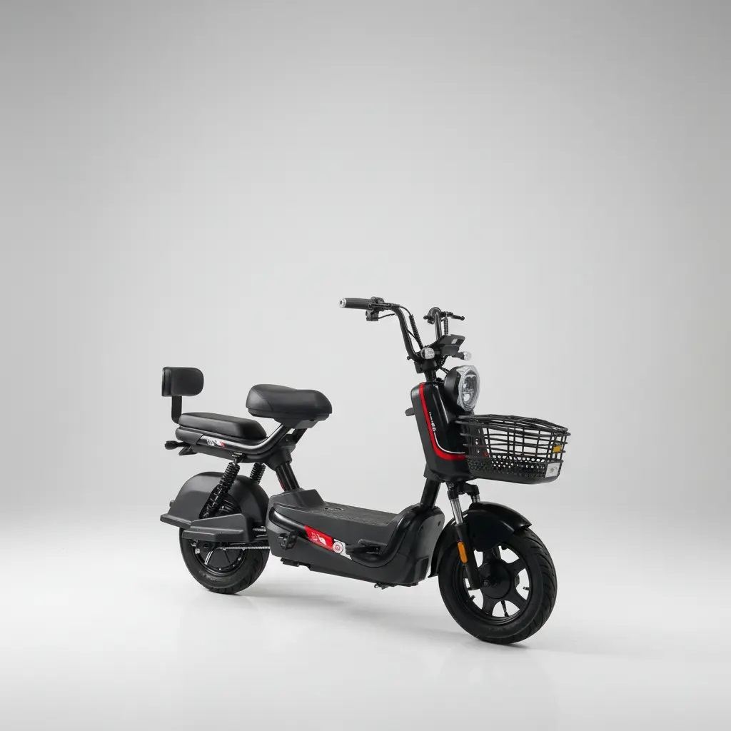Bicicleta Eletrica Panda J10 800W para Mobilidade Urbana com Bateria de Litio Removivel 77